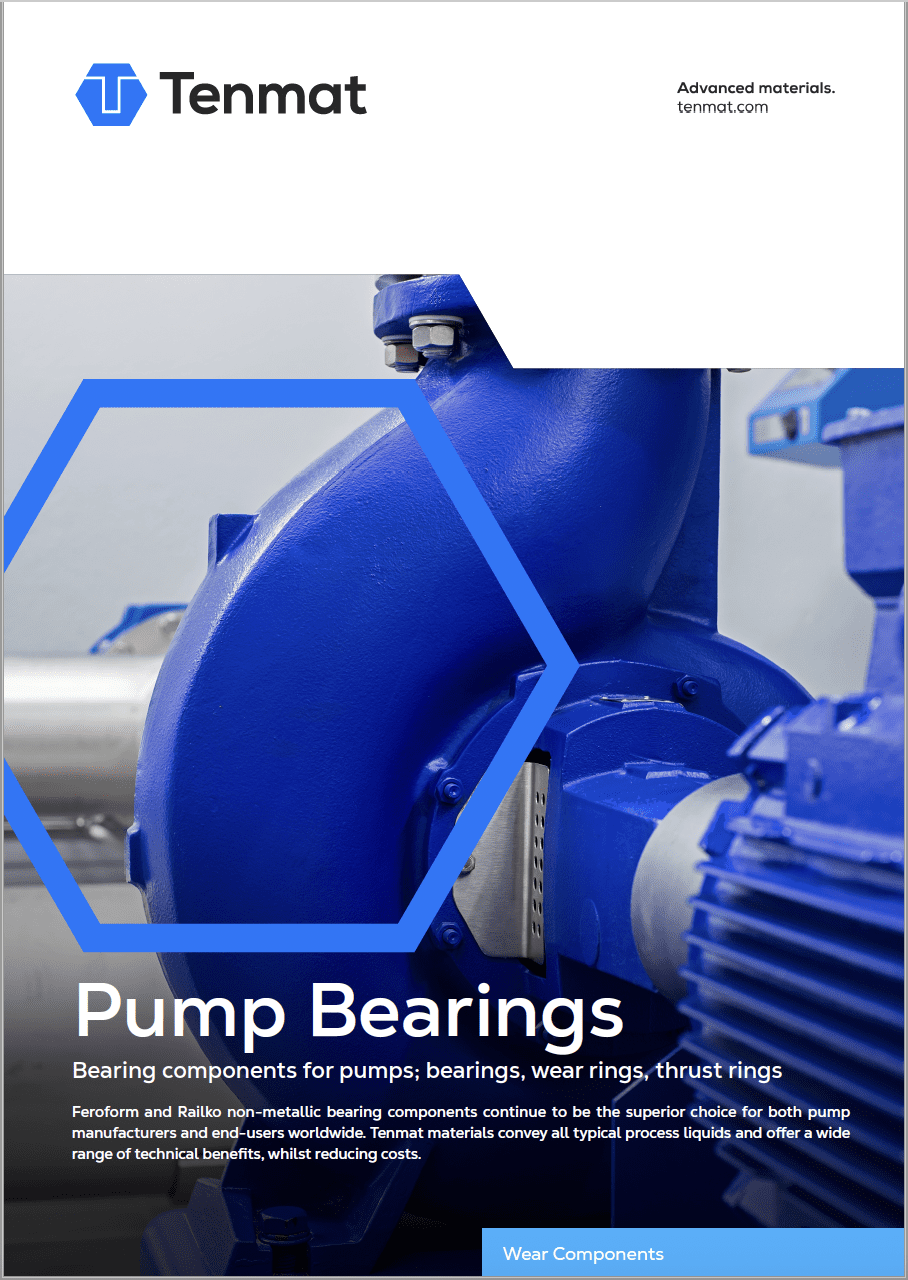 Pump bearings